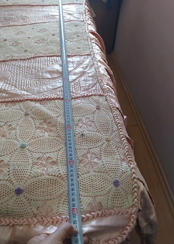 yavruağzı dantel Yatak Örtüsü - Görsel 6