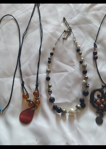 Renkli Bohem Kadın Kolye Seti - Görsel 5