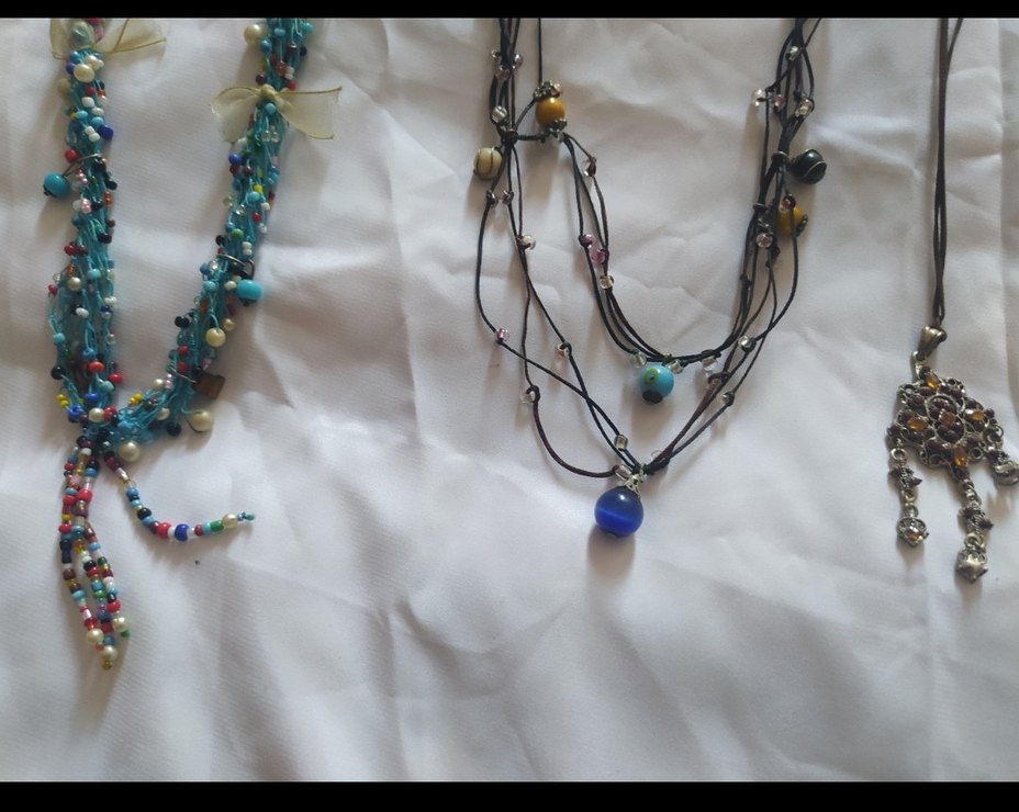 Renkli Bohem Kadın Kolye Seti - Görsel 4