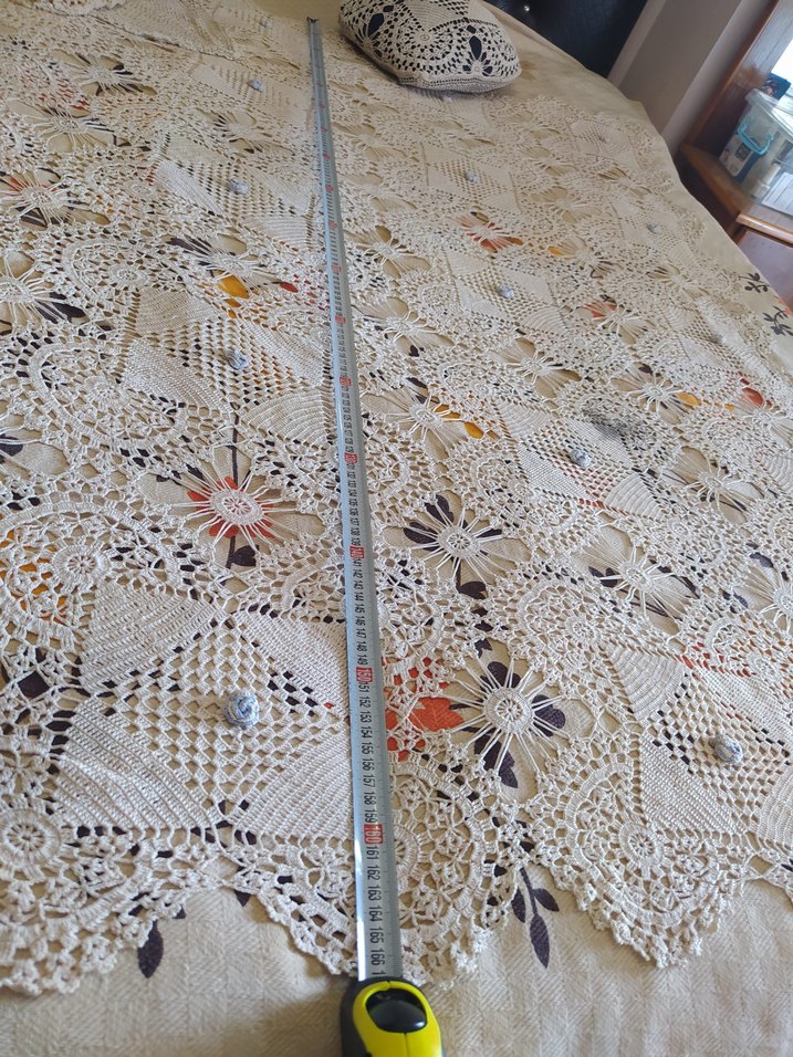 Bohem Tarzı El Yapımı Dantel Örtü - Görsel 5