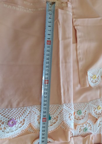 Renkli Çiçekli El Örgüsü Dantel Kenar - Görsel 11