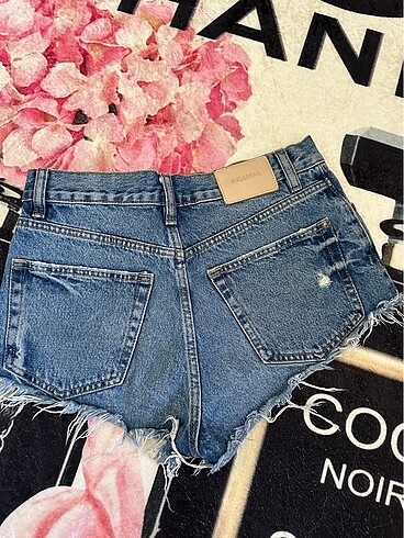 xs Beden lacivert Renk Pull&bear Kot Şort