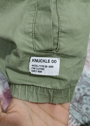 Yeşil Erkek Keten Fermuarlı Mont - Görsel 6