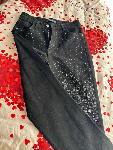 38 Beden siyah Renk Jeans