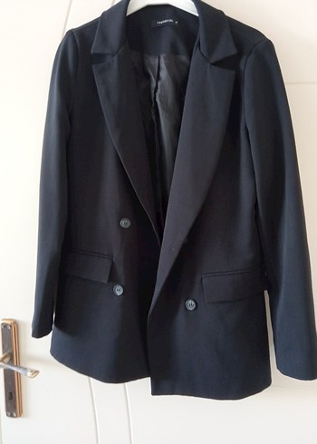Trendyol & Milla Trendyol & Milla Siyah Düğmeli Kadın Blazer Ceket