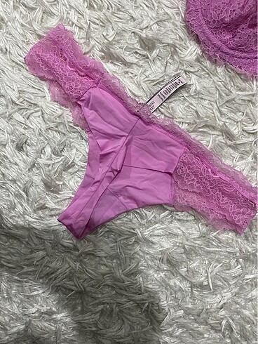 m Beden Victoria secret pembe iç çamaşırı takımı