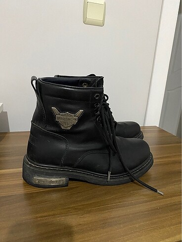 41 Beden siyah Renk Harley Davidson erkek bot