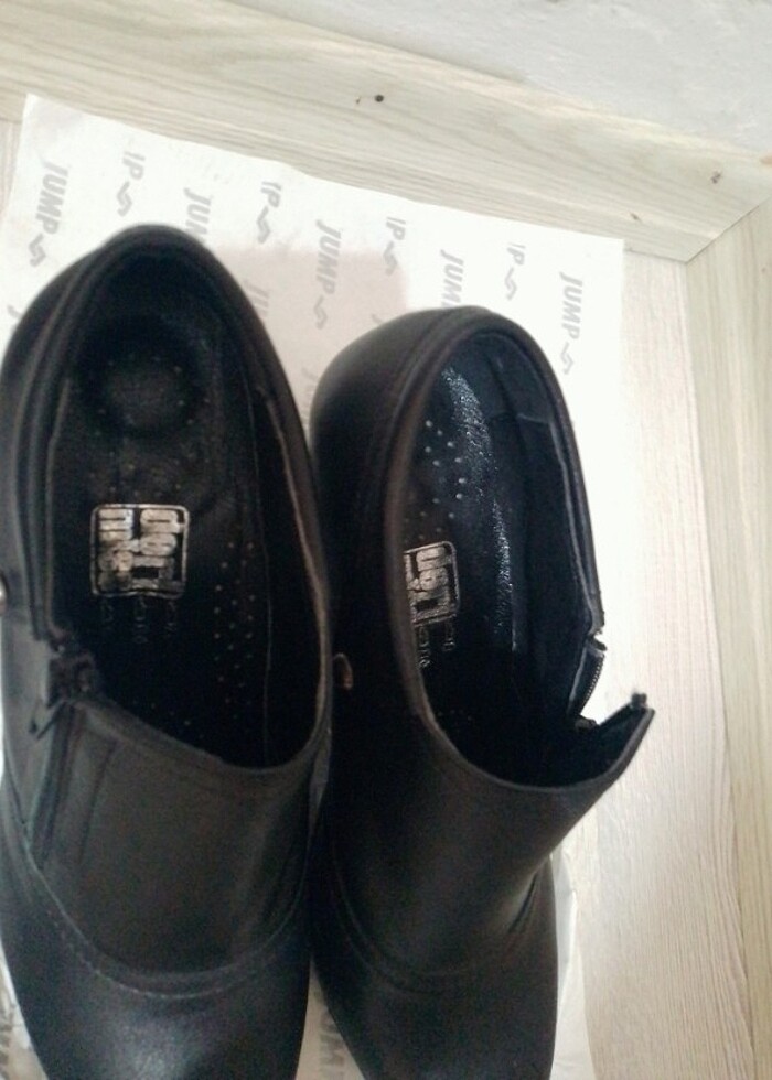 Topuklu deri ayakkabı  - Görsel 3