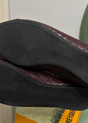 Kahverengi Tokalı Kadın Düz Ayakkabı - Görsel 5