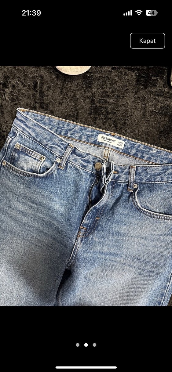 Pull and bear straight fit jean — görsel 2/3
