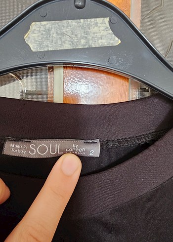 Kadın Siyah Uzun Kollu Salaş Sweatshirt - Görsel 3