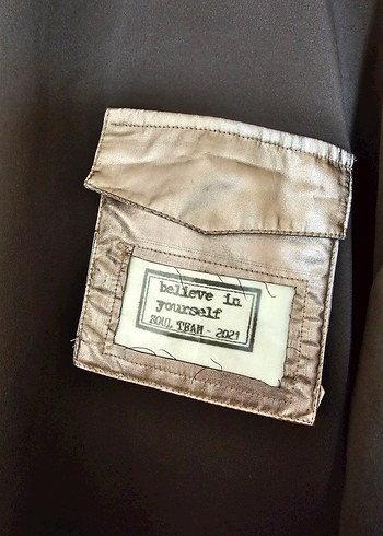 Kadın Siyah Uzun Kollu Salaş Sweatshirt - Görsel 2