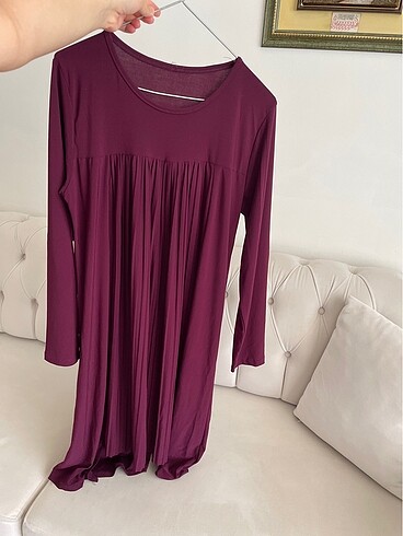 m Beden Bordo Renk Tunik