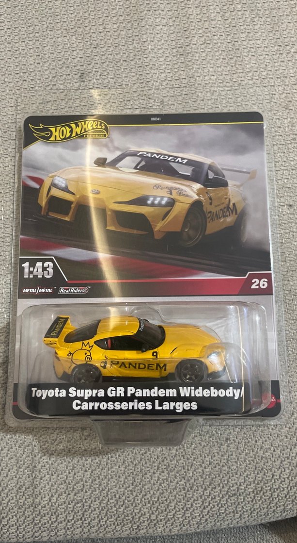 Hot Wheels Sarı Toyota Supra GR Pandem Model | Gardrops