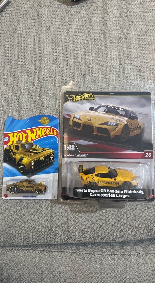 Hot Wheels Sarı Toyota Supra GR Pandem Model | Gardrops