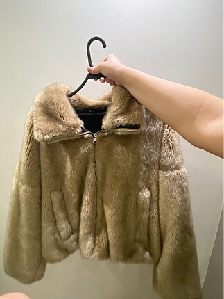 Zara peluş kürk