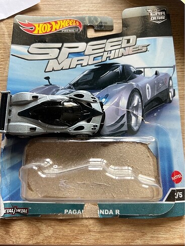 hot wheels açılmış çizik yok pagani zonda r premium