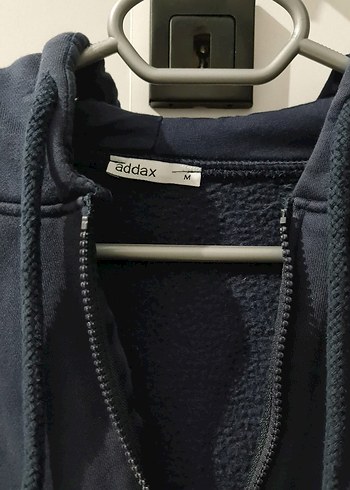 Fermuarlı Lacivert Kadın Sweatshirt - Görsel 2