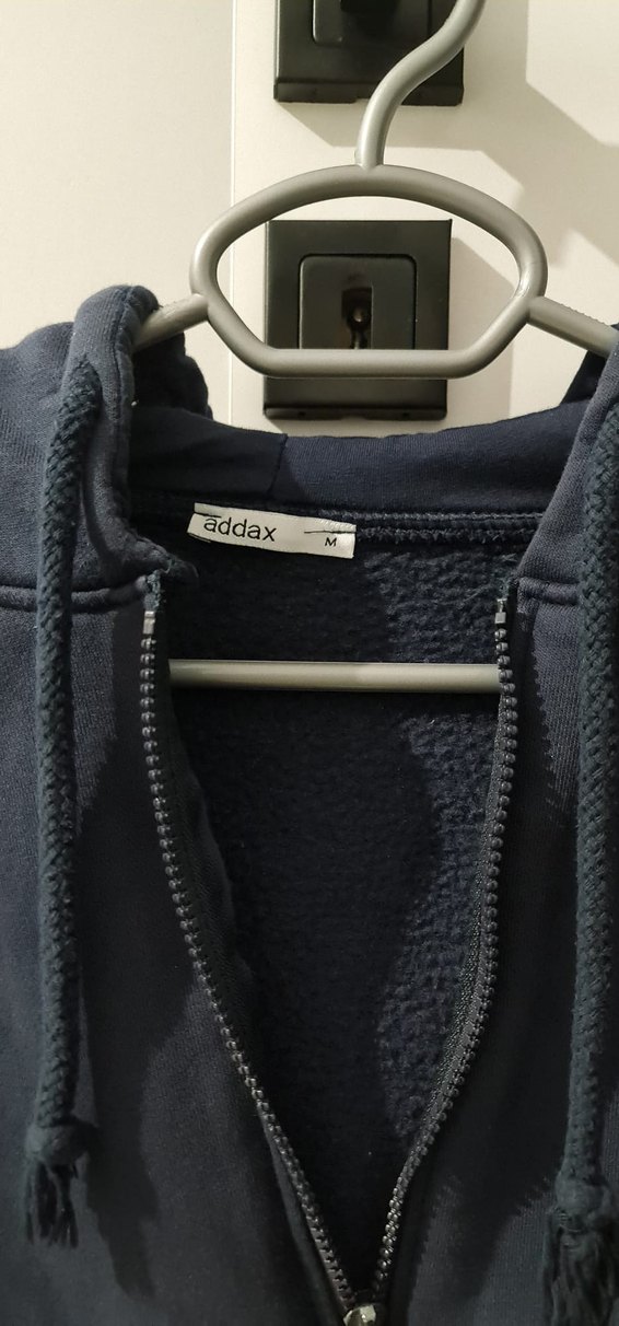 Fermuarlı Lacivert Kadın Sweatshirt - Görsel 2