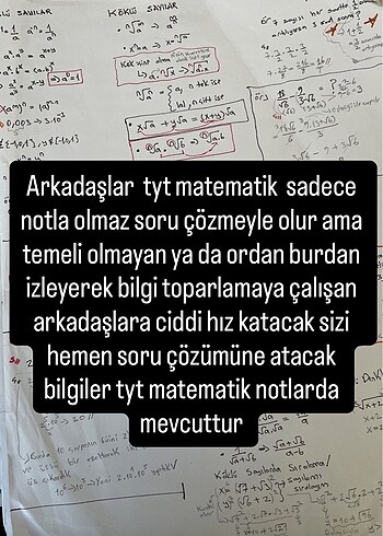 YKS 2026 Tyt Matematik Özeti