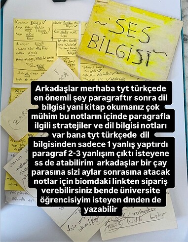 YKS 2026 Tyt Türkçe Özet Ders Notu