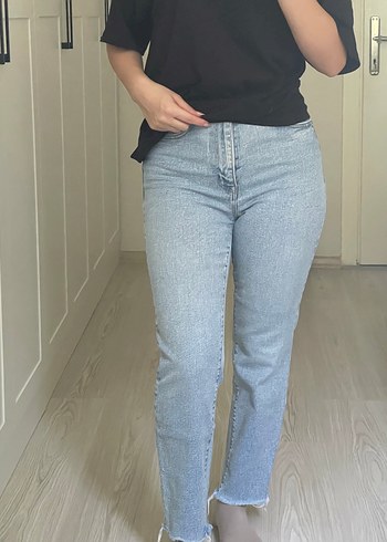 Stradivarius mavi Denim Pantolon