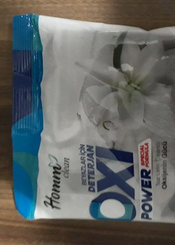 Homan Oxi Power Beyaz Toz Çamaşır Deterjanı - Görsel 3