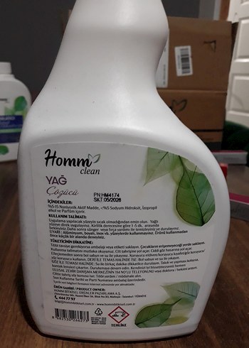 Homm Clean Yağ Çözücü Şampuan 750 ml - Görsel 3