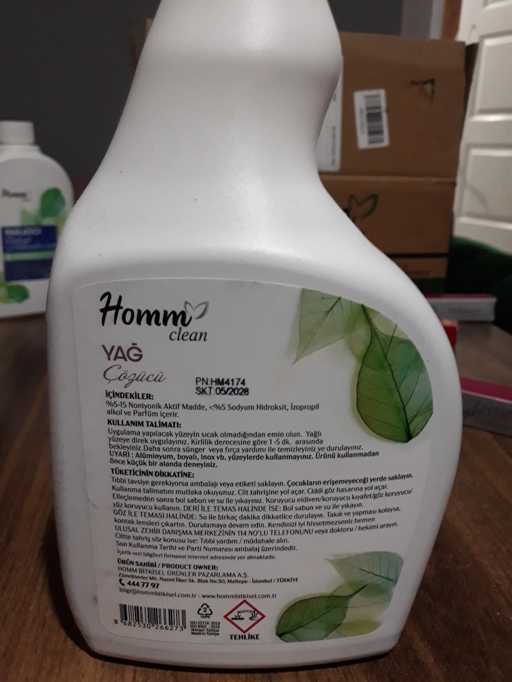 Homm Clean Yağ Çözücü Şampuan 750 ml - Görsel 3