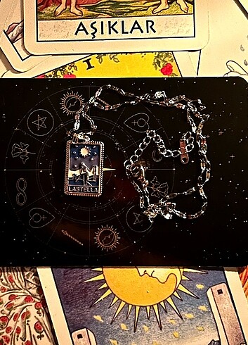 TAROT YILDIZ KOLYE Silver