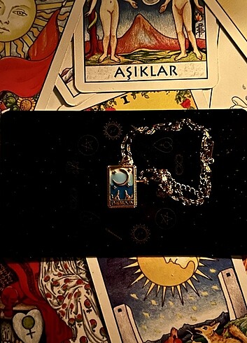 Diğer TAROT AY KOLYE Gold