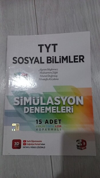 3D TYT Sosyal Bilimler Simülasyon Denemeleri #yks2025