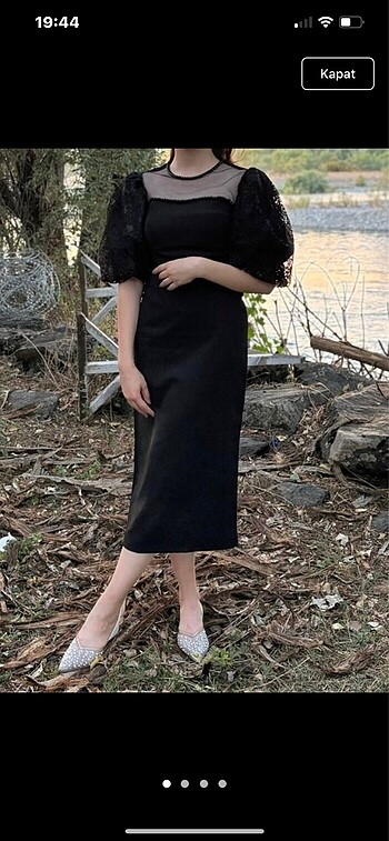 Siyah elbise