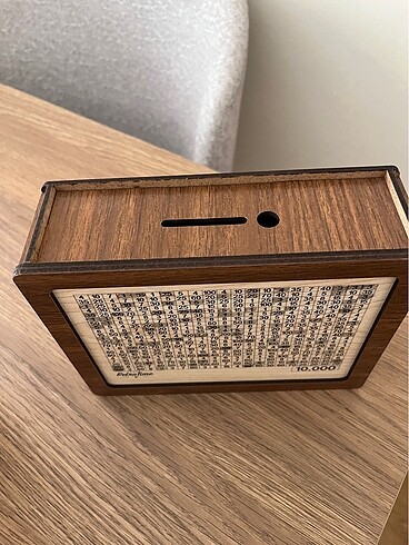 Zara Home Kumbara ahşap