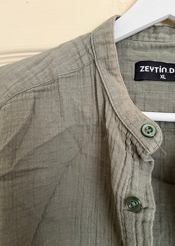 Müslin erkek takım haki renk umreye uygun - Görsel 3