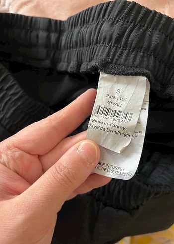 Erkek Siyah Outdoor Kemerli Spor Pantolon - Görsel 5