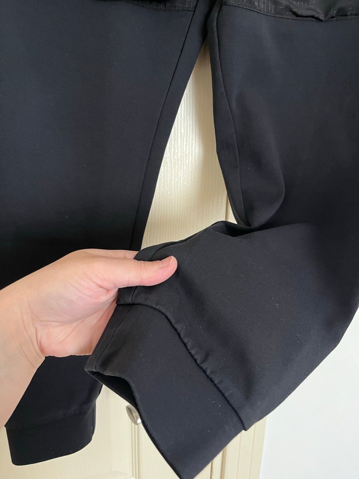 Erkek Siyah Outdoor Kemerli Spor Pantolon - Görsel 2