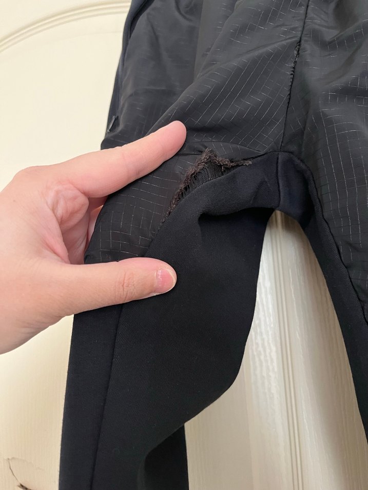 Erkek Siyah Outdoor Kemerli Spor Pantolon - Görsel 4