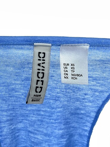 xs Beden mavi Renk H&M T-shirt %70 İndirimli.