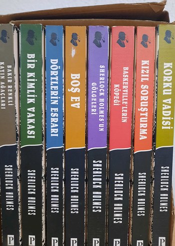  Sherlock Holmes Kitap Seti 8'li