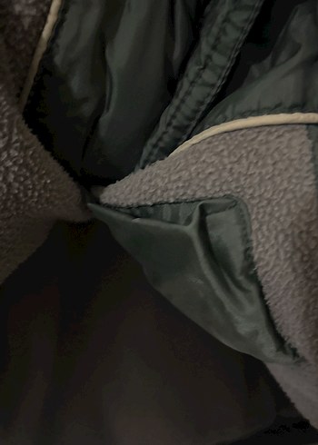 Haki Renk Fermuarlı Erkek Mont - Görsel 2