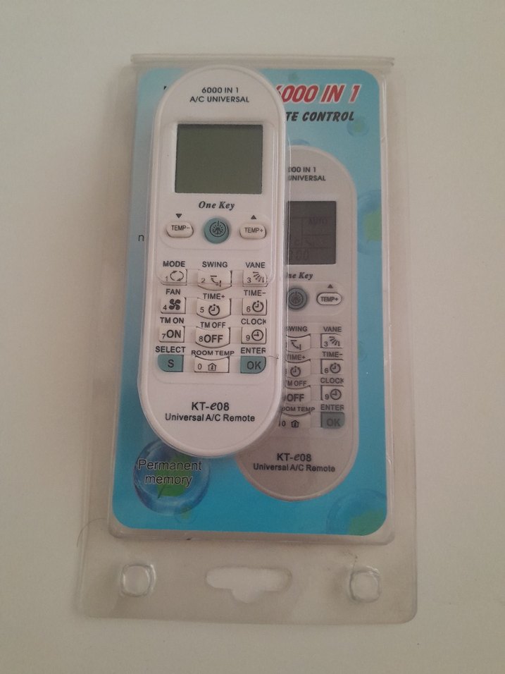 Beyaz Evrensel Klima Kumandası TECONTROL - Görsel 3