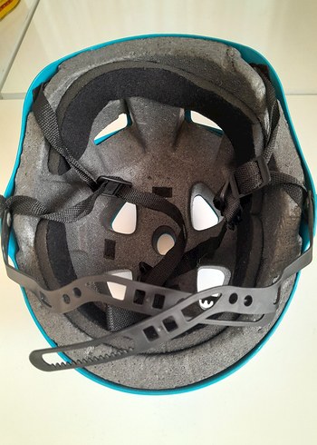 Mavi Minimalist Motosiklet Kaskı - Görsel 6