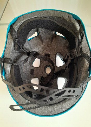 Mavi Minimalist Motosiklet Kaskı - Görsel 4