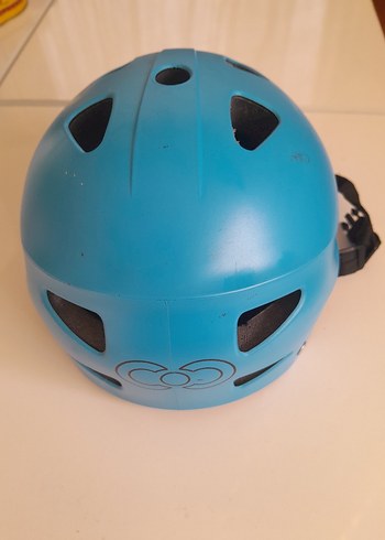 Mavi Minimalist Motosiklet Kaskı - Görsel 7