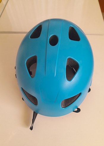 Mavi Minimalist Motosiklet Kaskı - Görsel 5