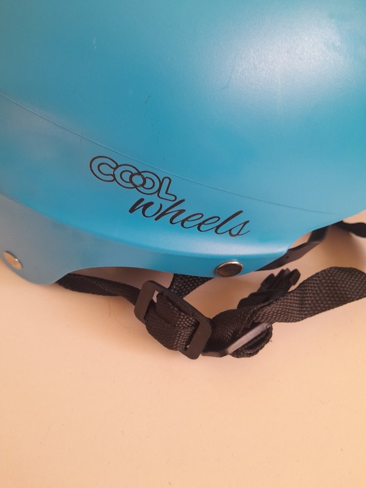 Mavi Minimalist Motosiklet Kaskı - Görsel 3