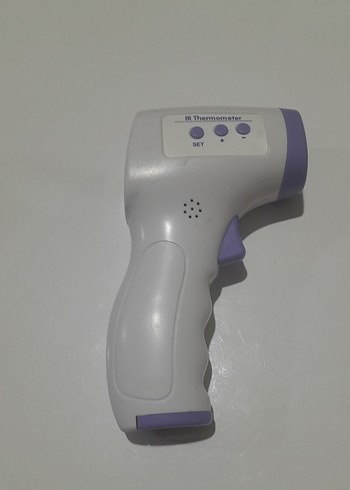 Gri Temassız Dijital Ateş Ölçer - Görsel 4