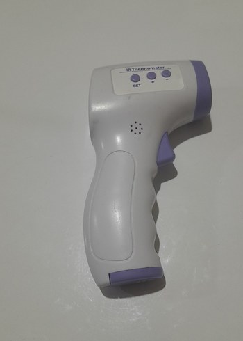 Gri Temassız Dijital Ateş Ölçer - Görsel 2