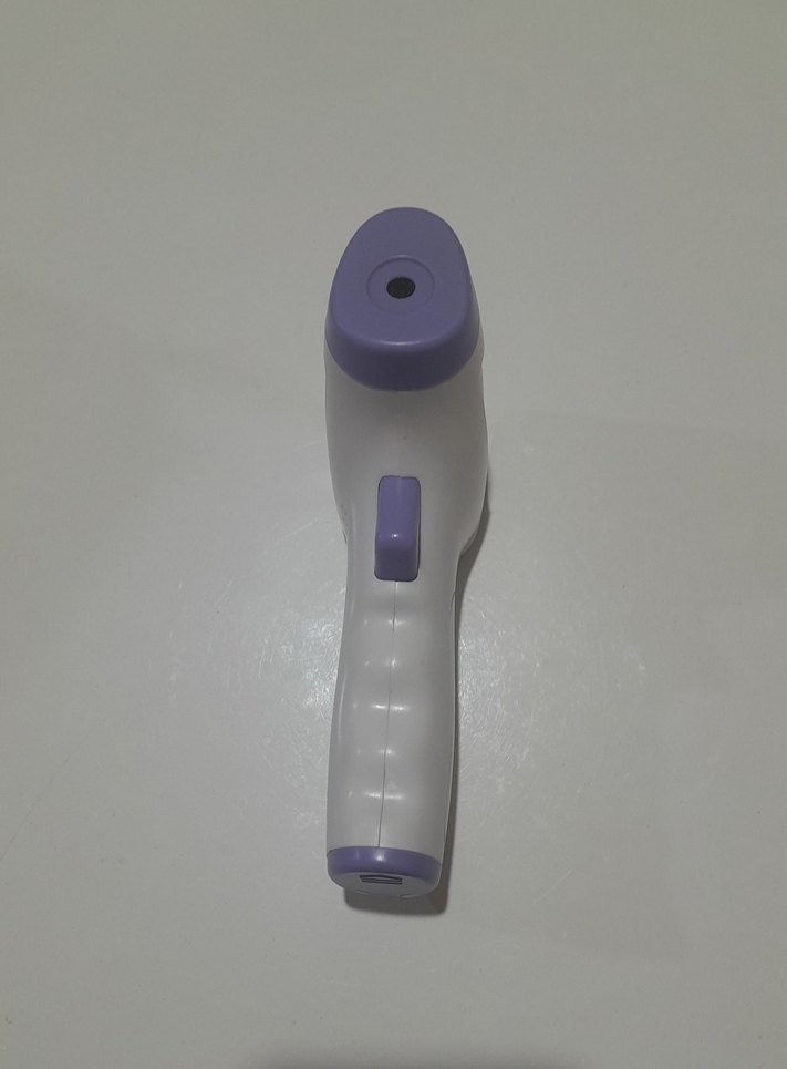 Gri Temassız Dijital Ateş Ölçer - Görsel 3